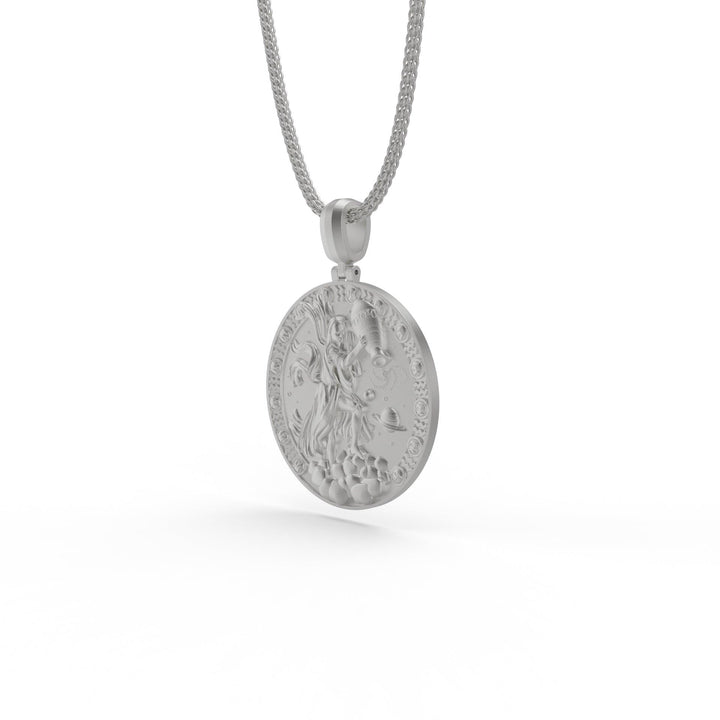 Aquarius Zodiac Necklace V2