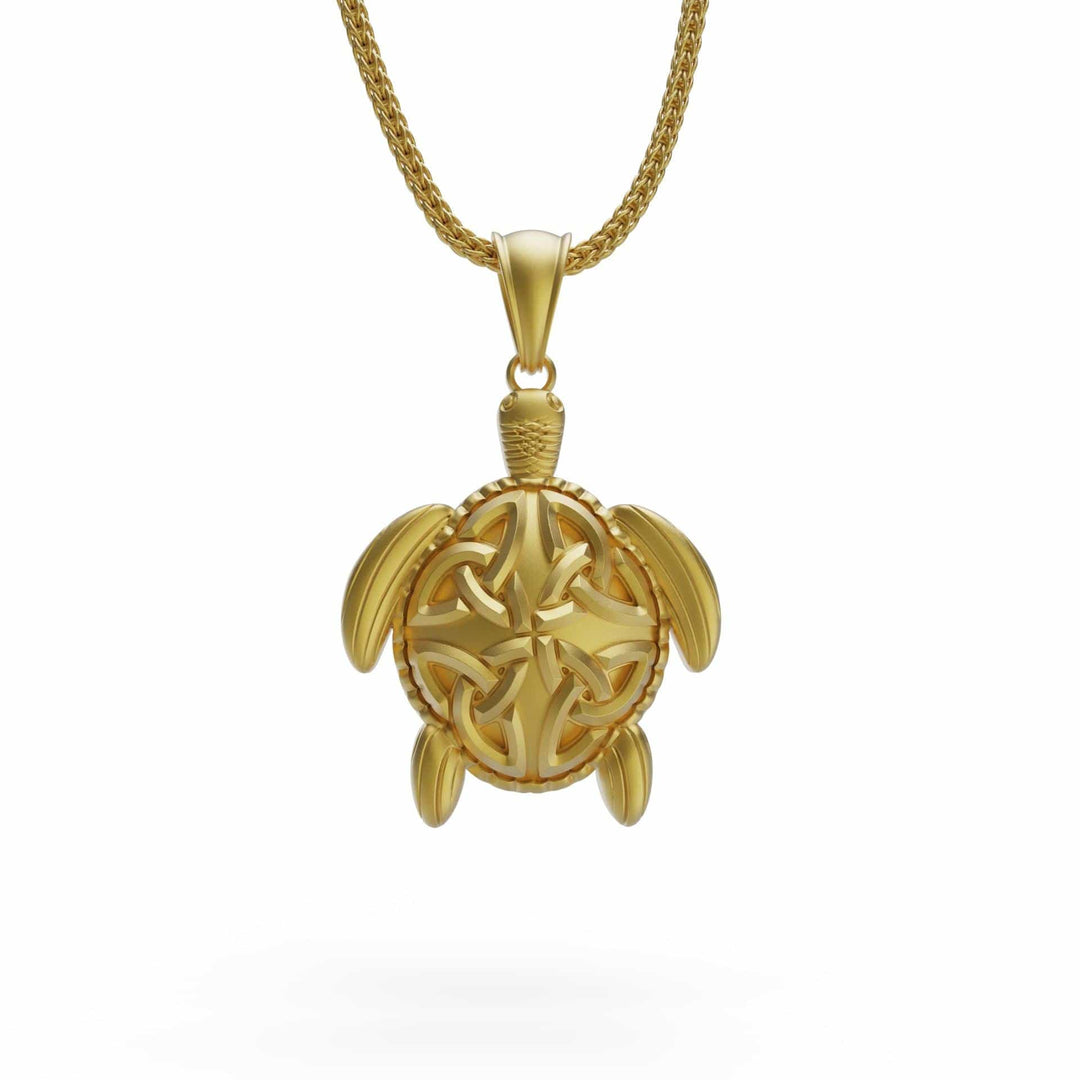 Celtic Turtle Necklace