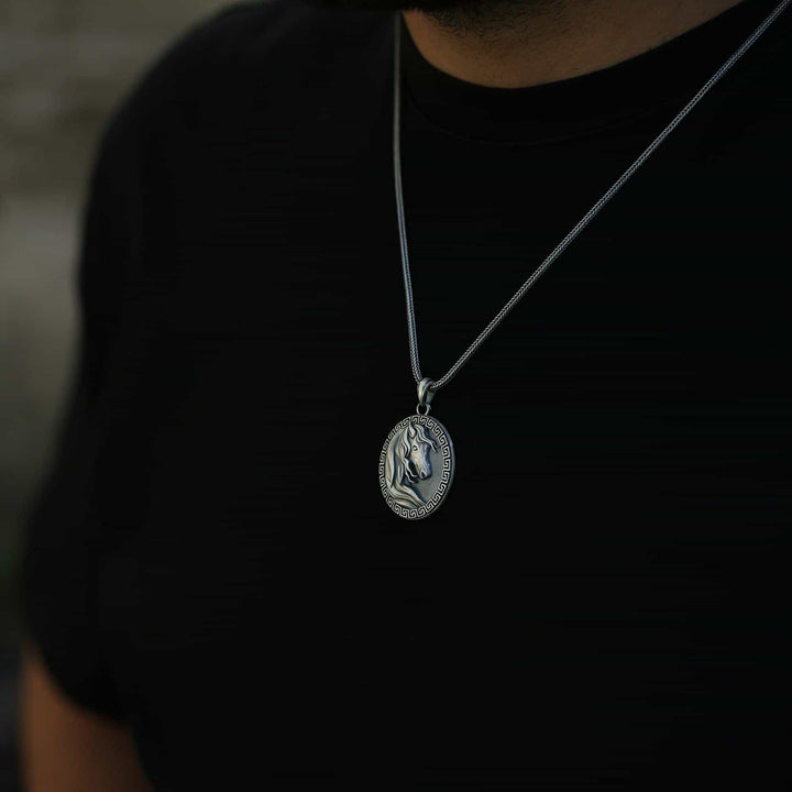 Horse Coin Necklace