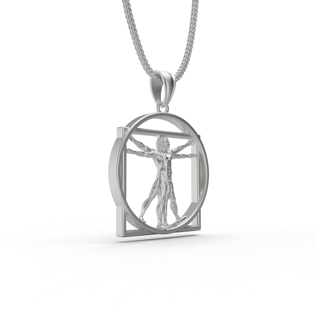 Vitruvian Da Vinci Necklace