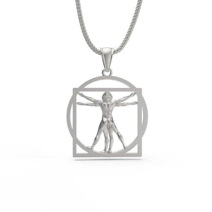 Vitruvian Da Vinci Necklace