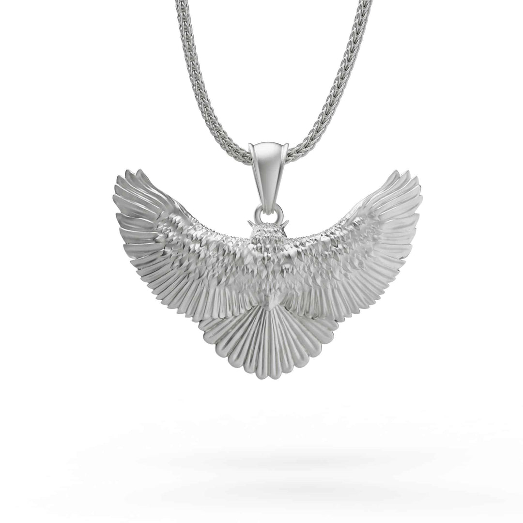 Owl And Wings Necklace