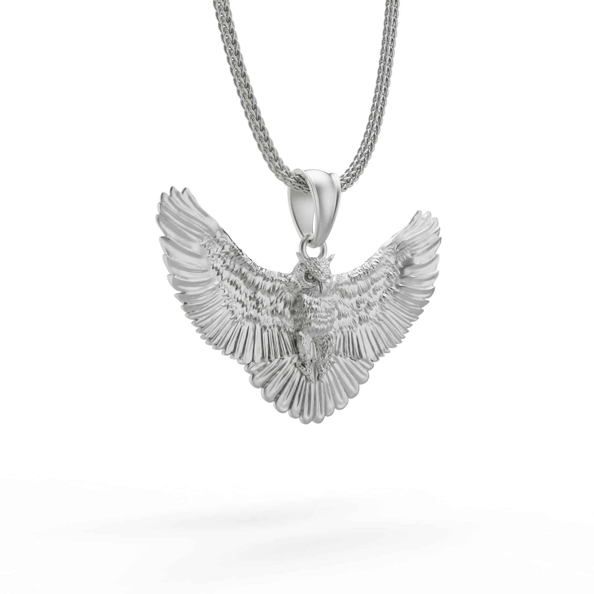 Owl And Wings Necklace