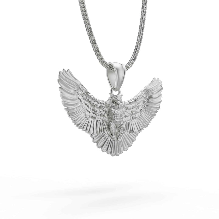 Owl And Wings Necklace