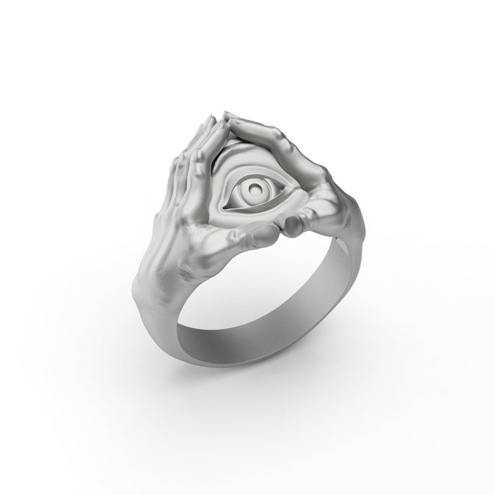 Illuminati Eyes Ring