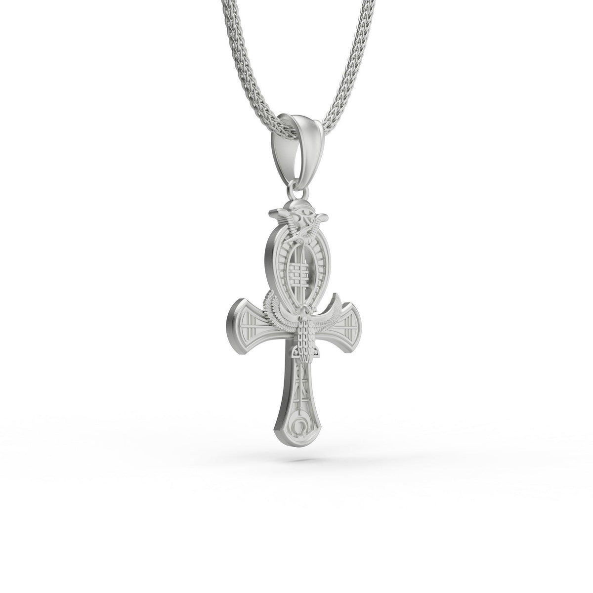 Ankh With Horus Eye Necklace