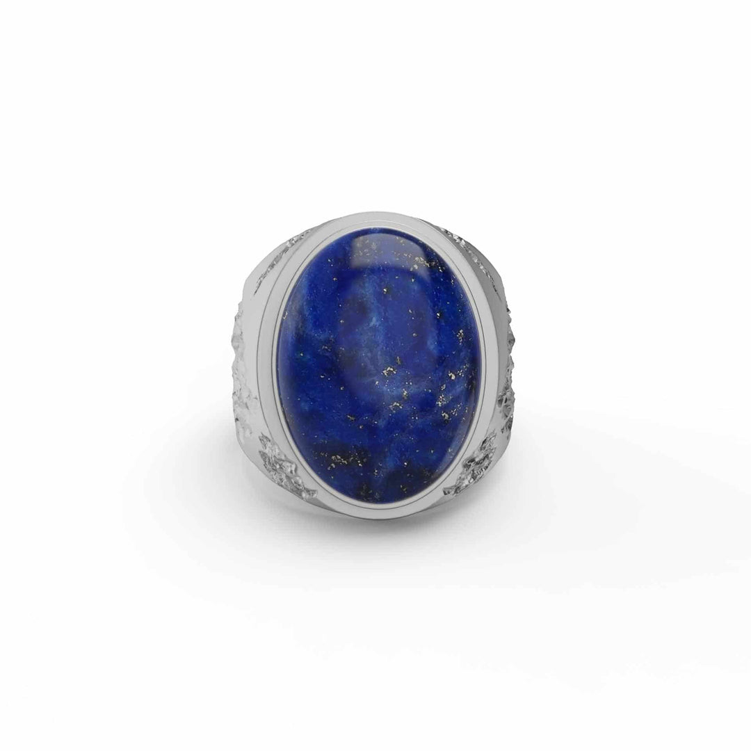 Worn Lapis Ring