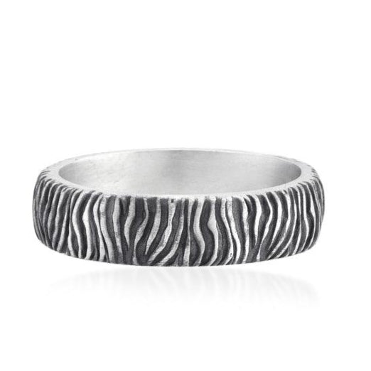 zebra lines band ring