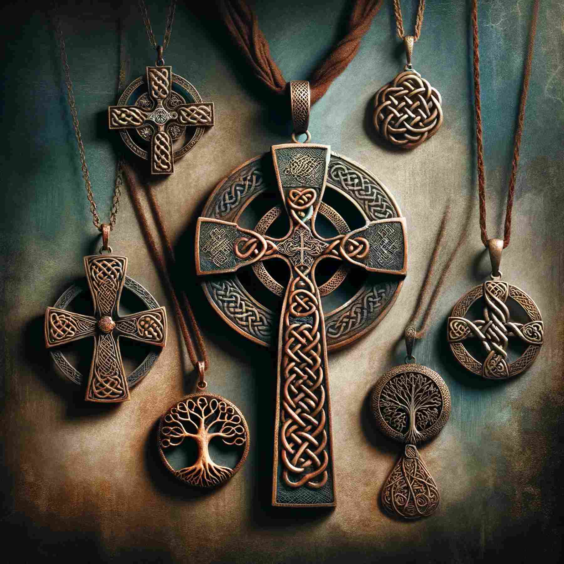 Celtic Necklaces Crosses and Tree Of Life