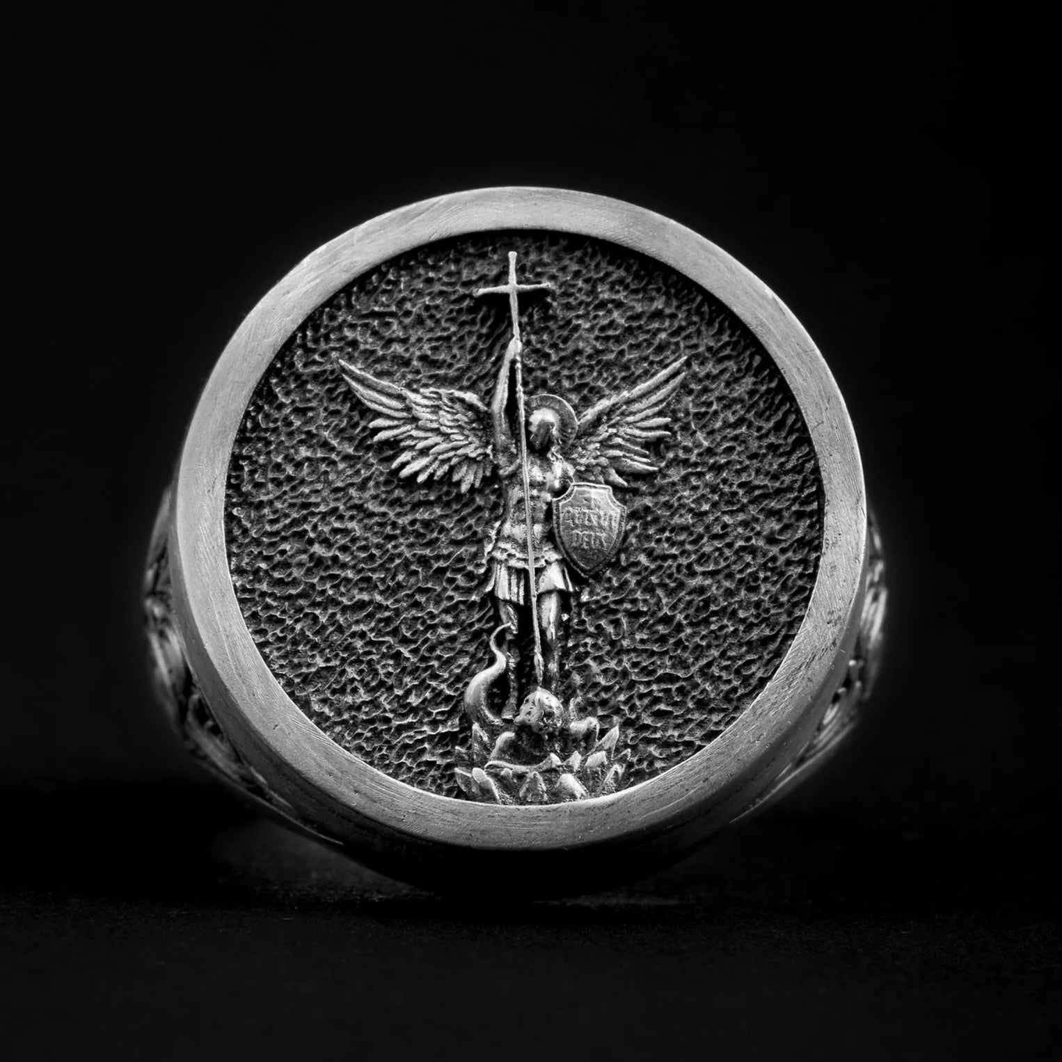 The Sterling Silver Saint Michael Ring: A Fusion of Faith, Craftsmanship, and Elegance