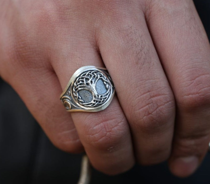 handmade, sterling silver, celtic rings and norse rings