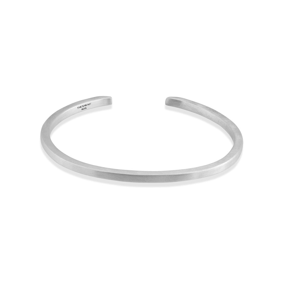 Dignity Minimal Sterling Silver Cuff Bracelet