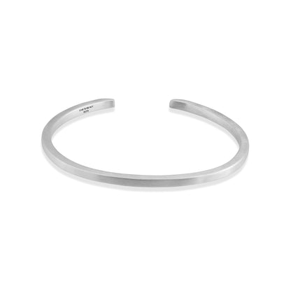 Dignity Minimal Sterling Silver Cuff Bracelet