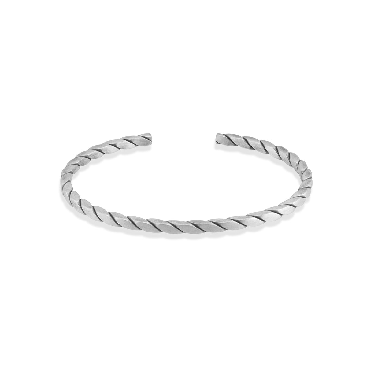 Sofort Twisted Rope Sterling Silver Cuff Bracelet
