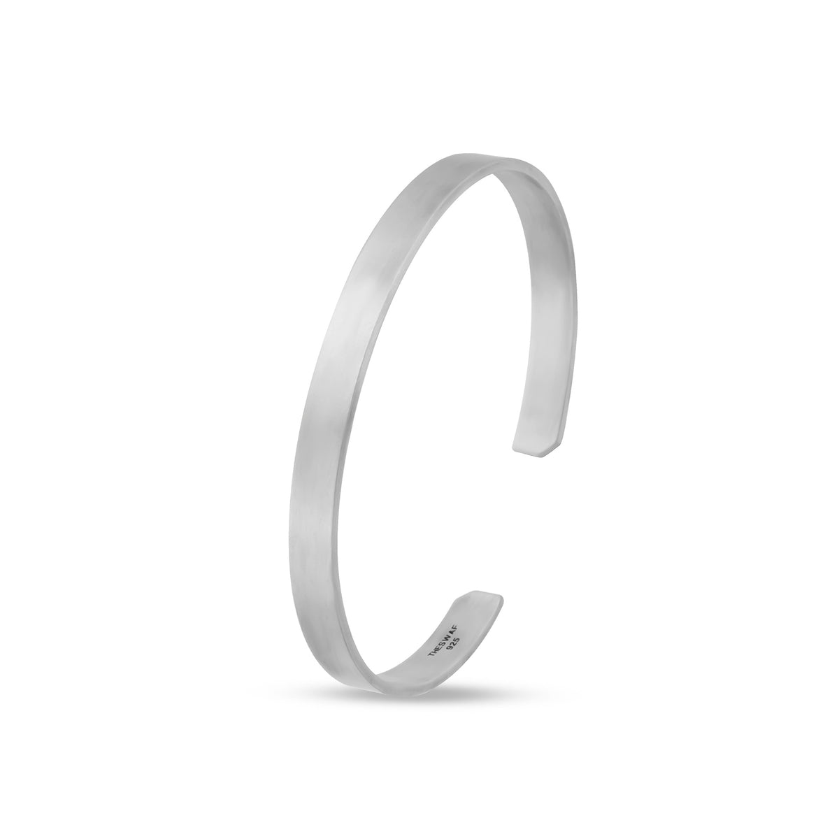 Fides Geometric Sterling Silver Cuff Bracelet
