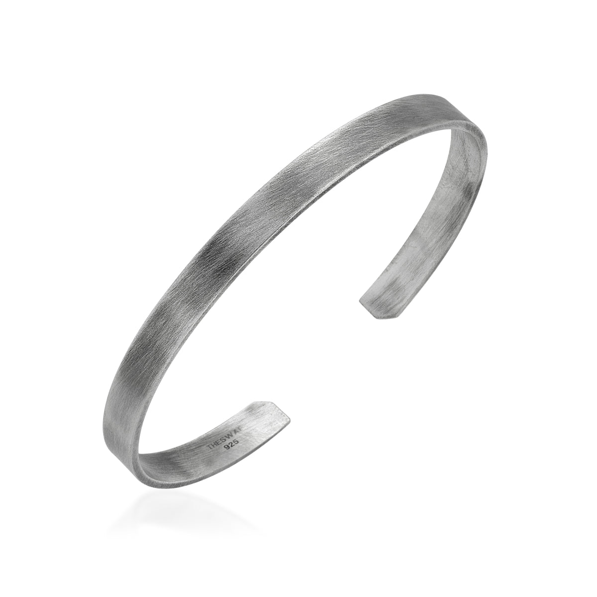 Fides Geometric Sterling Silver Cuff Bracelet