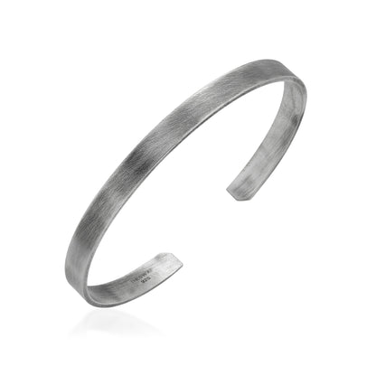 Fides Geometric Sterling Silver Cuff Bracelet