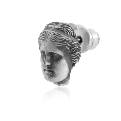 Venus Split Portrait Hoop Earrings