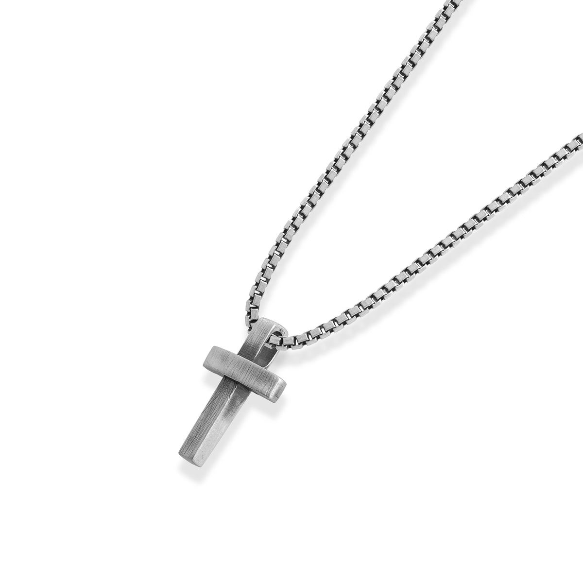 Minimal Cross Pendant Necklace