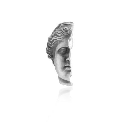 Venus Split Portrait Hoop Earrings