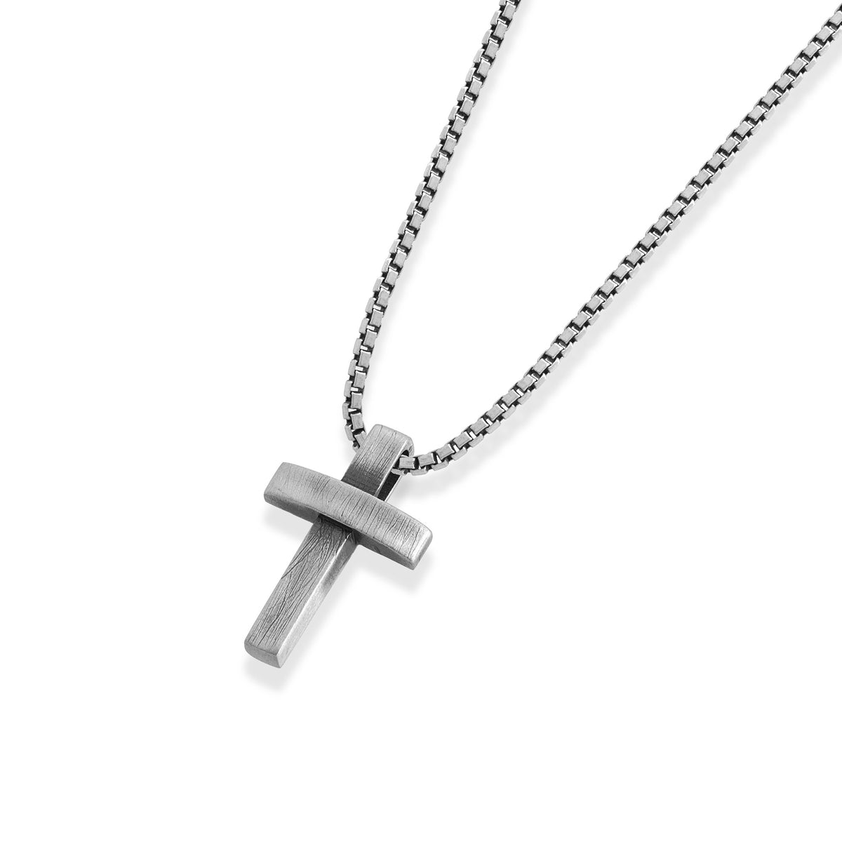 Minimal Cross Pendant Necklace