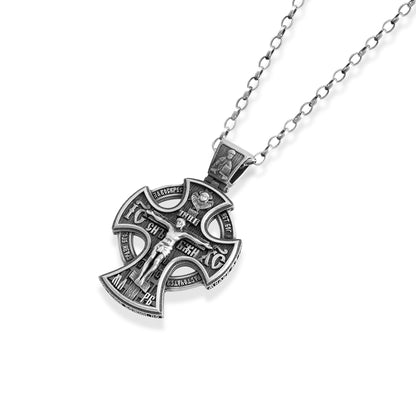 Crucifix Celtic Cross Necklace