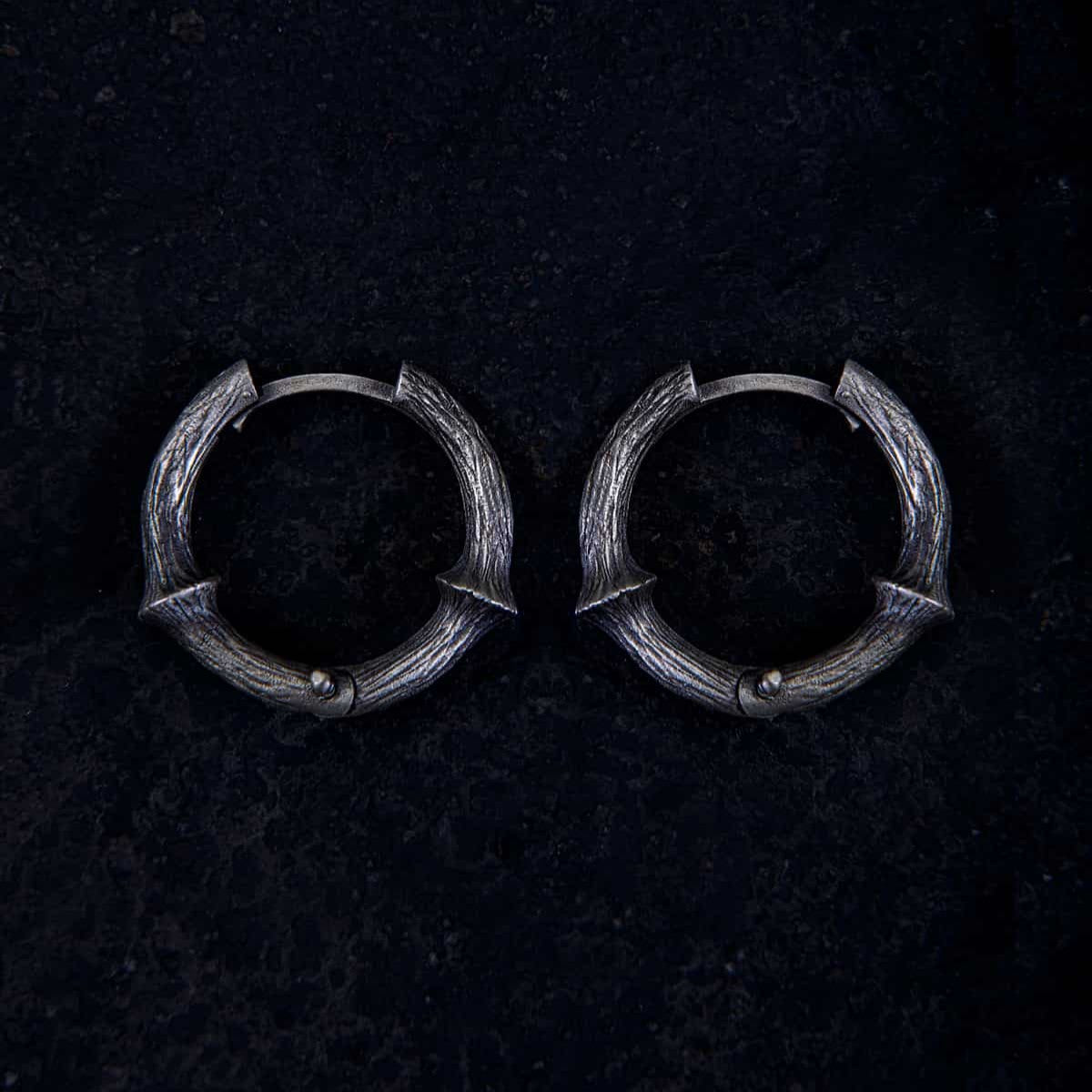 Thornwood Hoop Earring
