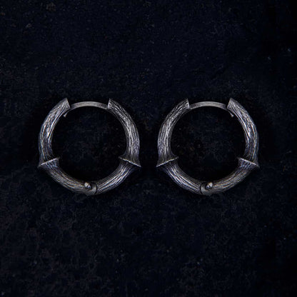 Thornwood Hoop Earring