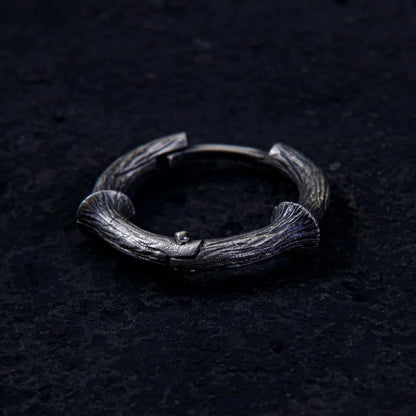 Thornwood Hoop Earring