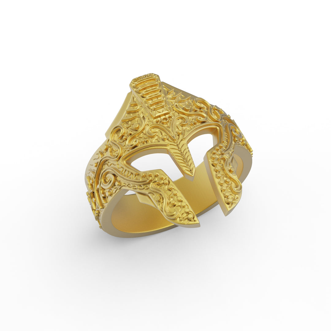 Spartan Helmet Ring