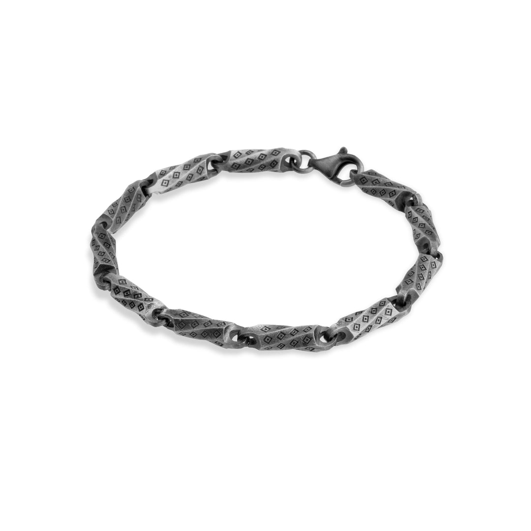 Ancient Pattern Link Bracelet
