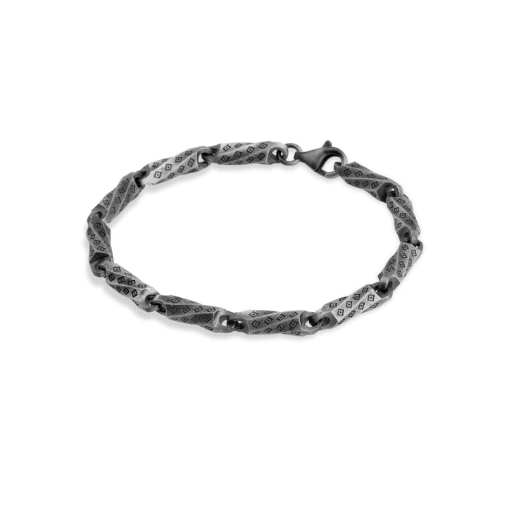 Ancient Pattern Link Bracelet