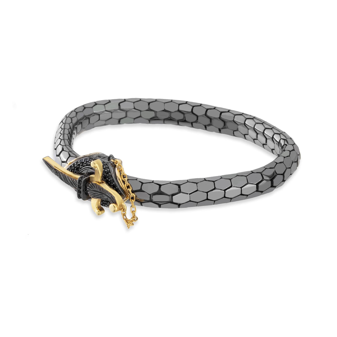 Warrior’s Gear Black Silver Bracelet