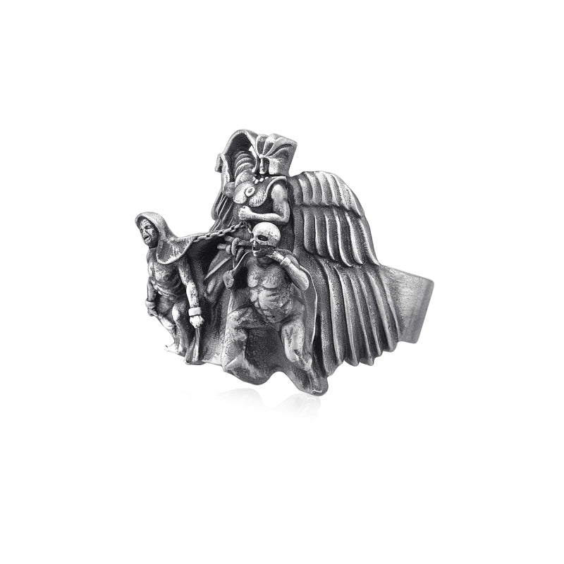 Angel King Ring side view