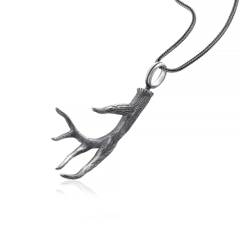 Antler Pendant Necklace