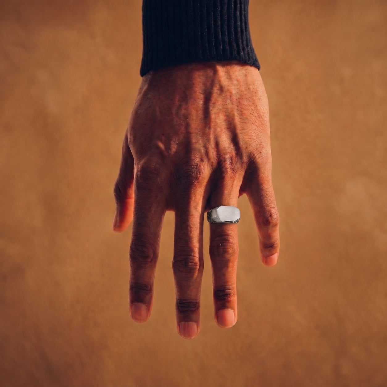 Cosmic Meteorite Signet Ring