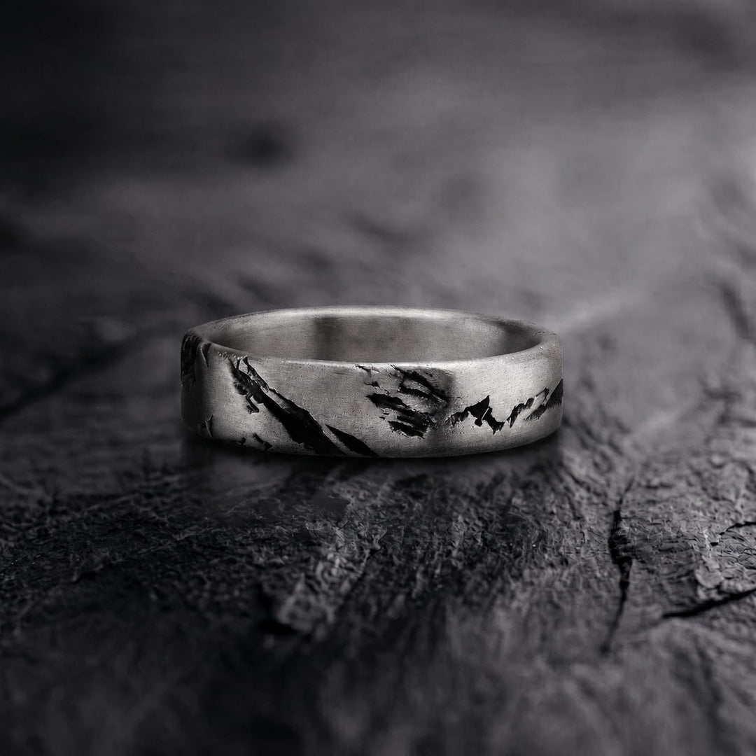 Worn Band Ring