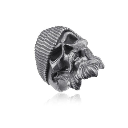 Cigar Skull Ring side view