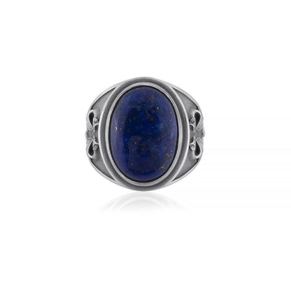 dragons lapis ring top view