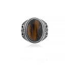 dragons tiger eye ring top view