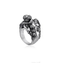 Eternal Gothic Love Ring side view