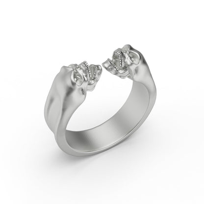 Double Skull Ring