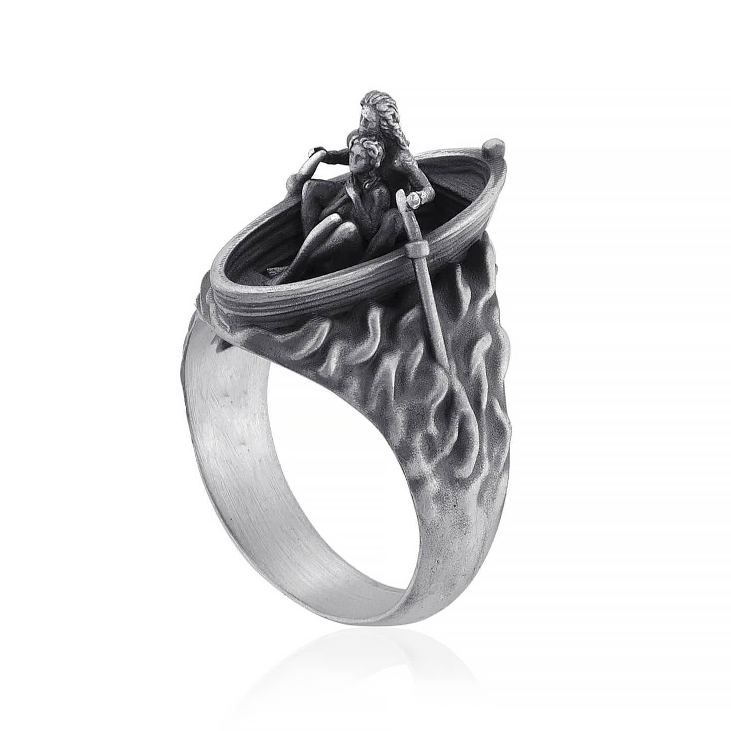 925 Sterling Silver Oxidized