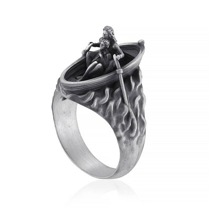 925 Sterling Silver Oxidized