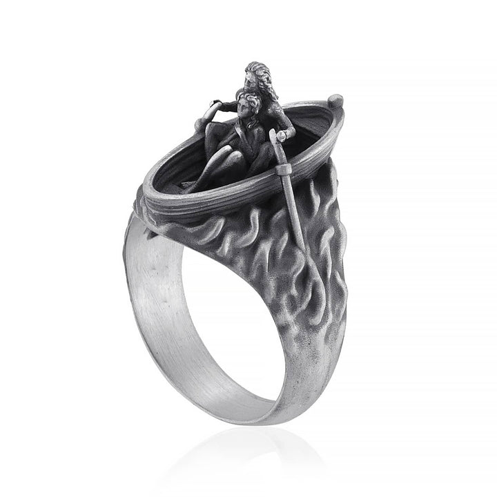 925 Sterling Silver Oxidized