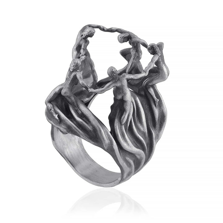 925 Sterling Silver Oxidized