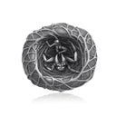 925 Sterling Silver Oxidized