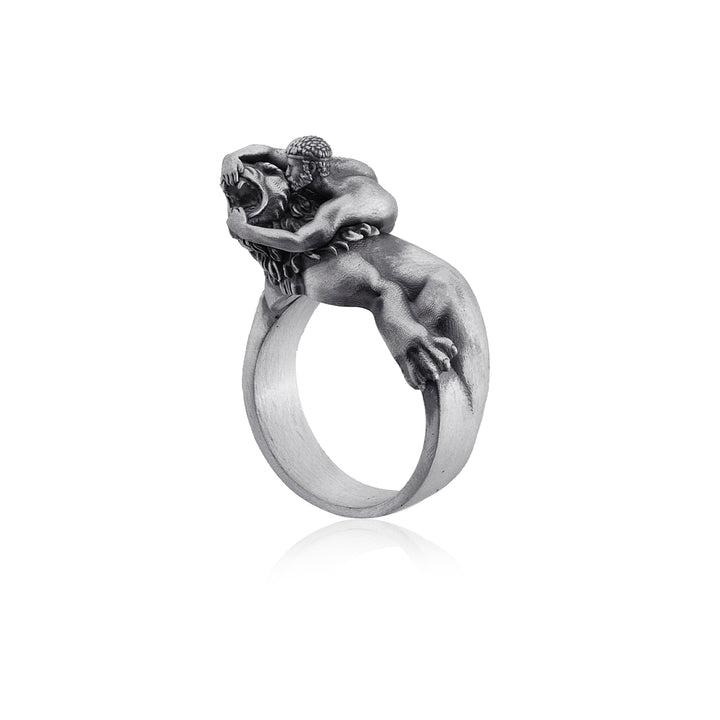 Hercules and the Nemean Lion Ring