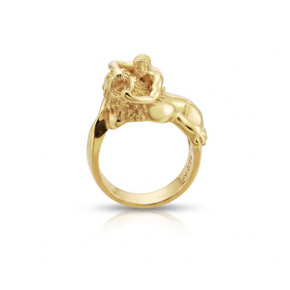 Hercules and the Nemean Lion Ring