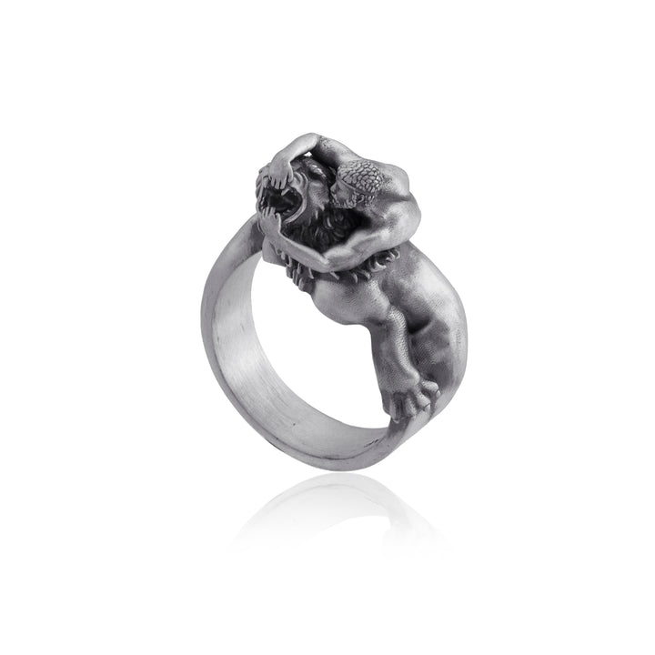 Hercules and the Nemean Lion Ring